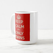 Kalm houden Het is maar een Mok met twee tinten (Voorkant links)