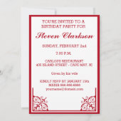 Kalm houden Het is mijn verjaardag Kaart (Achterkant)