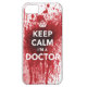 Kalm houden Ik ben dokter Blood-Spatted iPhone 5 H Case-Mate iPhone Hoesje (Achterkant)