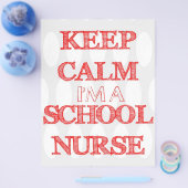 kalm houden ik ben een kantoor flyer voor schoolve (Enkel)