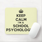Kalm houden Ik ben een Muismat van schoolpsycholoo (Met muis)