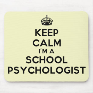 Kalm houden Ik ben een Muismat van schoolpsycholoo