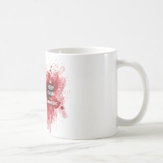 Kalm houden Ik ben een Paramedic Coffee Cup Koffiemok