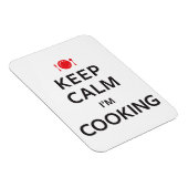 Kalm houden Ik koken. Magneet (Rechterzijde)