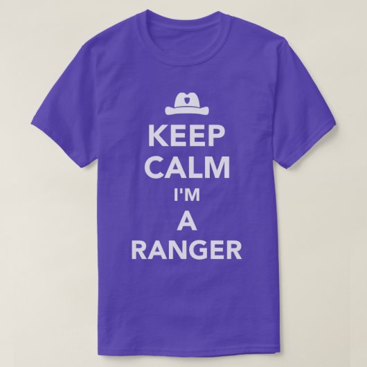 Kalm houden Im'n gevaar T-shirt (Design voorkant)