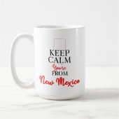 Kalm houden Je bent uit New Mexico Koffiemok (Links)