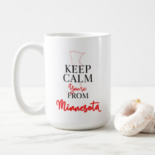 Kalm houden Je bent van Minnesota Koffiemok
