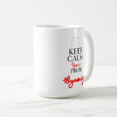 Kalm houden Je komt uit Wyoming Koffiemok (Voorkant rechts)