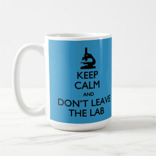 Kalm houden Laat de Lab-Mok niet achter Koffiemok