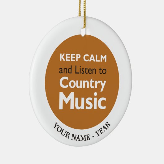 Kalm houden Land Keramisch Ornament (Rechts)