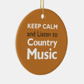 Kalm houden Land Keramisch Ornament (Rechts)