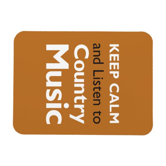 Kalm houden Land Magneet (Horizontaal)