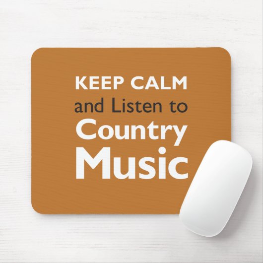 Kalm houden Land Muismat (Met muis)