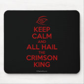 Kalm houden met de Crimson King Muismat (Voorkant)