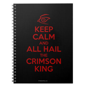 Kalm houden met de Crimson King Notitieboek