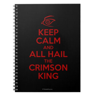 Kalm houden met de Crimson King Notitieboek
