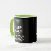 Kalm houden mok (Voorkant links)