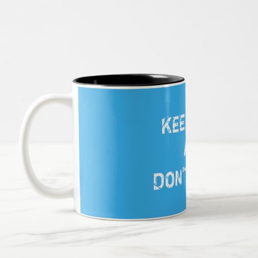 Kalm houden Mok (Links)