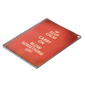 Kalm houden notitieboek (Linkerzijde)