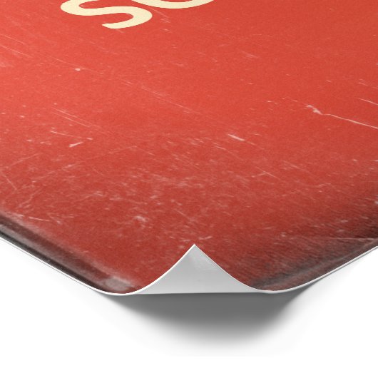 Kalm houden poster (Hoek)