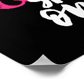 Kalm houden Shine op Motivatie Poster van Citaat (Hoek)