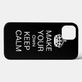 Kalm houden Sjabloon Case-Mate iPhone Case (Achterkant (horizontaal))