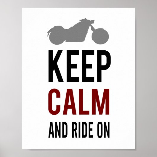 Kalm houden (standaard afbeelding lijst grootte) poster (Voorkant)