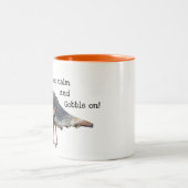 Kalm houden Turkije Tweekleurige Koffiemok (Center)