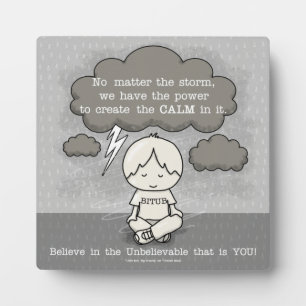 Kalm in het Storm Fotoplaat