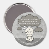Kalm in het Storm Magneet (Voorkant / Achterkant)