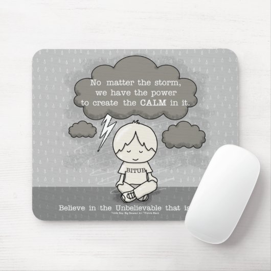 Kalm in het Storm Muismat (Met muis)