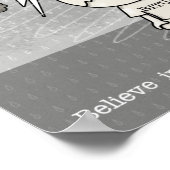 Kalm in het Storm Poster (Hoek)