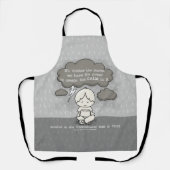 Kalm in het Storm Schort (Voorkant)