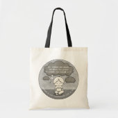 Kalm in het Storm Tote Bag (Voorkant)