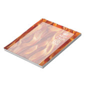 Kalm Jouw tekst houden op de grote bacterie Notitieblok (Linkerzijde)