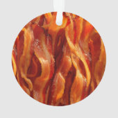 Kalm Jouw tekst houden op de grote bacterie Ornament (achterkant)