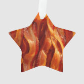 Kalm Jouw tekst houden op de grote bacterie Ornament (achterkant)