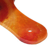 Kalm Jouw tekst houden op de grote bacterie Snijplank (Hoek)