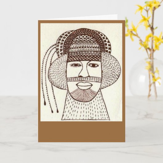 kalm kaart (Gele Bloem)