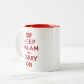 Kalm/Kalam Apologetics Coffee Mok (Voorkant links)