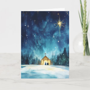 Kalm Kerstnacht Kaart