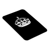 Kalm kroonplaat houden op Solid Black Magneet (Rechterzijde)