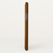 Kalm kuit op bruin decor Case-Mate iPhone case (Achterkant / rechts)
