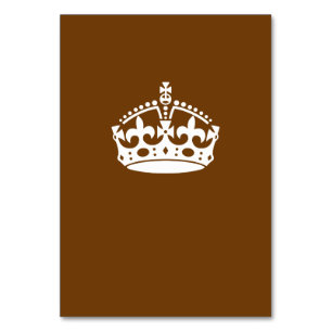 Kalm kuit op chocolade bruin houden kaart