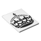 Kalm kuitkruit houden notitieblok (Schuin)