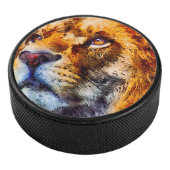 Kalm Leeuwengezicht Hockey Puck (3/4)