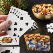 Kalm Leeuwengezicht Pokerkaarten (Insitu)