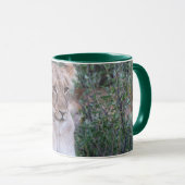 Kalm Leeuwin – Wildelevens Kunstwerk Mok (Voorkant rechts)