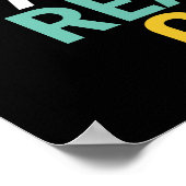 Kalm lezen op Poster voor boekworm en Nerds (Hoek)