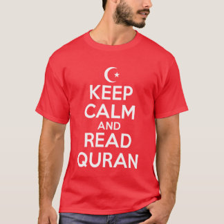Kalm lezen Quran houden T-shirt